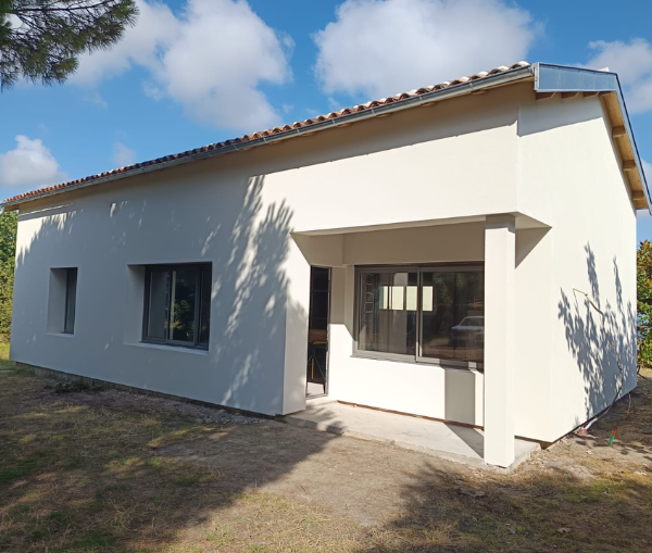 Isolation extérieure à Biscarrosse - Après 2